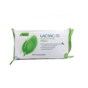 Servetele intime fresh Lactacyd, 15 buc - Perrigo