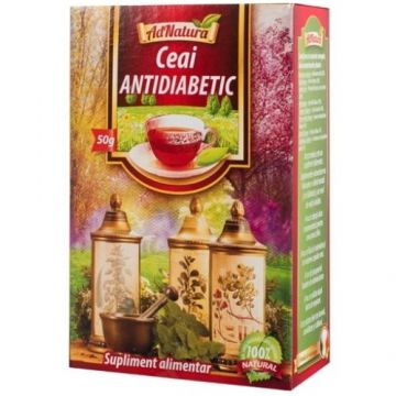 Ceai Antidiabetic, 50g, AdNatura