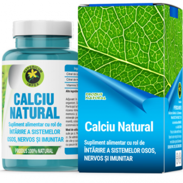 Calciu Natural 60cps Hypericum