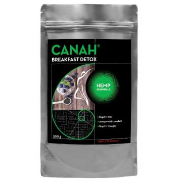 Fibre din Seminte de Canepa, Breakfast Detox, 300g, Canah