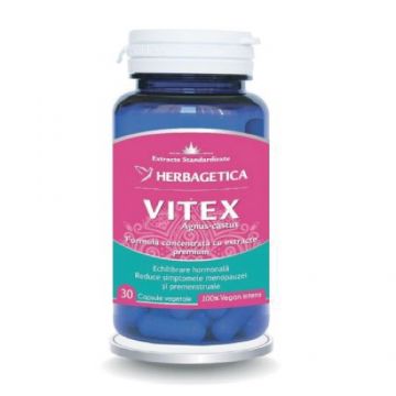 Vitex Agnus-castus, 30cps, Herbagetica