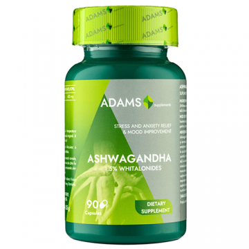 Ashwagandha 400mg 90cps, Adams