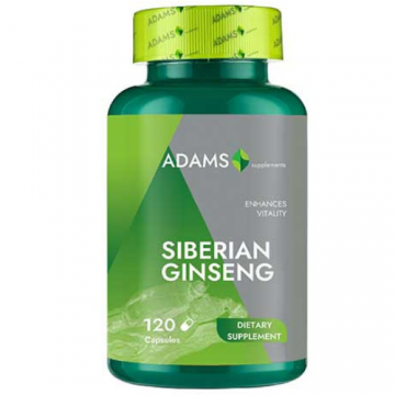 Ginseng Siberian 1000mg 120cps, Adams