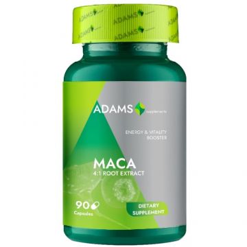 Maca 500mg, 90cps,, Adams Supplements