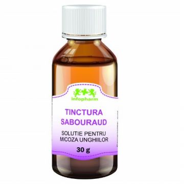 Tinctura sabouraud, soluție contra micozelor la unghii, 30g, Infopharm