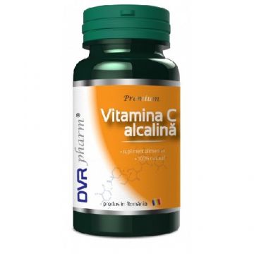 Vitamina C alcalina, 60cps, DVR Pharm