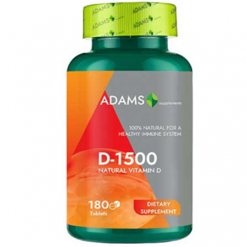 Vitamina D-1500 180 tab, Adams