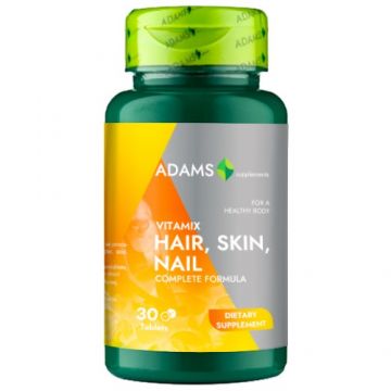 VitaMix, Hair & Skin & Nail, 30cps, Adams Supplements