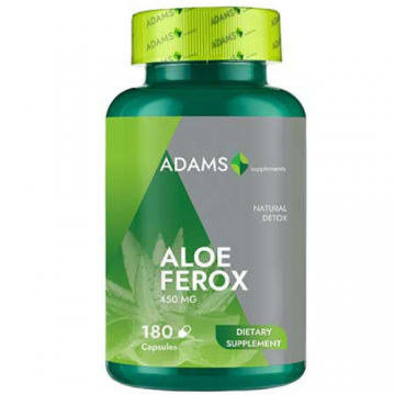 Aloe Ferox 450mg, 180cps, Adams Supplements