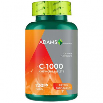 C-1000 masticabil 120 tab., Adams