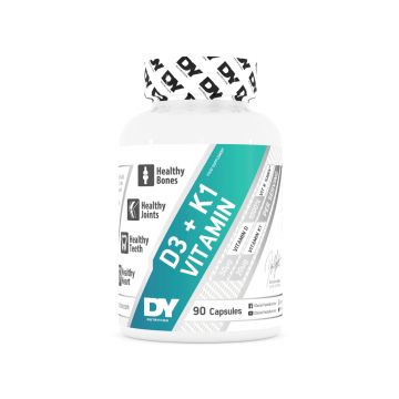 Vitamina D3 + K1 - 90 de capsule