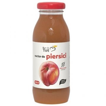 Nectar de Piersici, fara zahar, 300ml, Bun de Tot