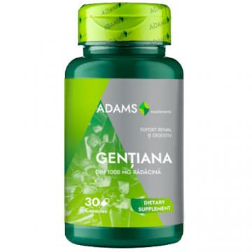 Gentiana 1000mg, 30cps, Adams Supplements