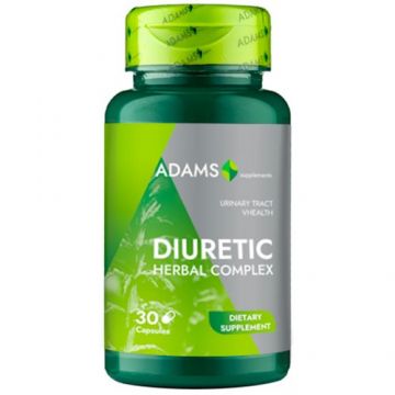 Diuretic Herbal Complex 30cps, Adams