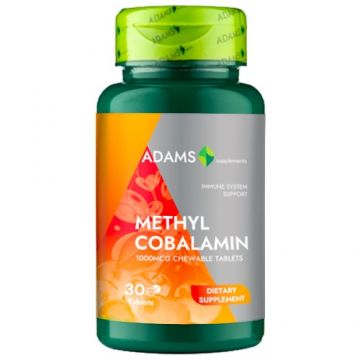 Metilcobalamina 1000mcg, 30tab, Adams Supplements