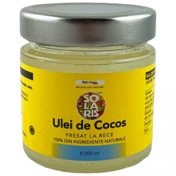 Ulei de Cocos 200ml Solaris