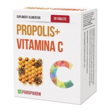 Propolis cu Vitamina C 30 tablete