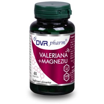 Valeriana si Magneziu 60 capsule