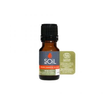 Amestec de Uleiuri Esențiale Immunity Pure 100% Organice ECOCERT 10 ml | SOiL