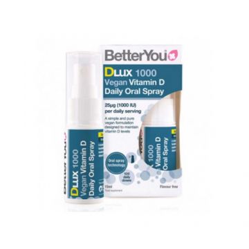 D1000 Vegan Vitamin D Oral Spray, 15ml | BetterYou