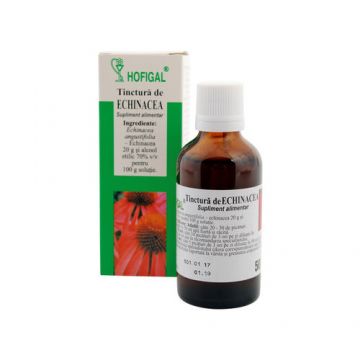 Tinctură de Echinacea, 50ml | Hofigal