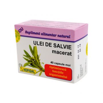 Ulei de Salvie, 40 capsule | Hofigal