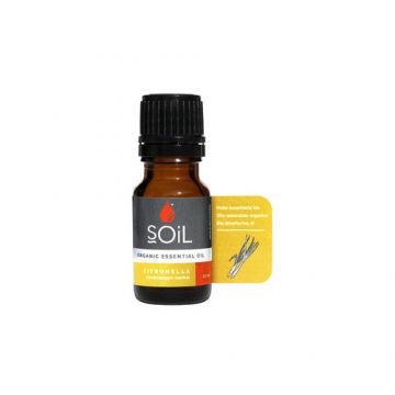 Ulei Esențial de Citronella Ecologic/Bio, 10ml | SOiL