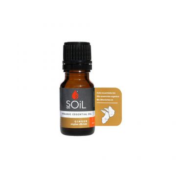 Ulei Esențial de Ghimbir (Ginger) Ecologic/Bio, 10ml | SOiL