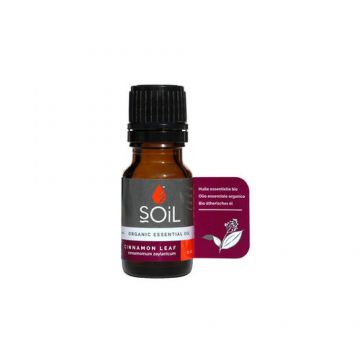 Ulei Esențial de Scorțișoară (Cinnamon) Ecologic/Bio, 10ml | SOiL