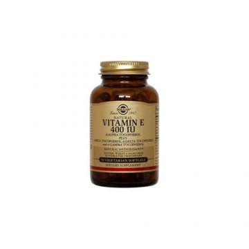 Vitamina E 400 IU, 50 capsule moi | Solgar