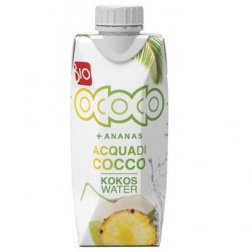 Apa de cocos cu suc de ananas, 500ml, Ococo