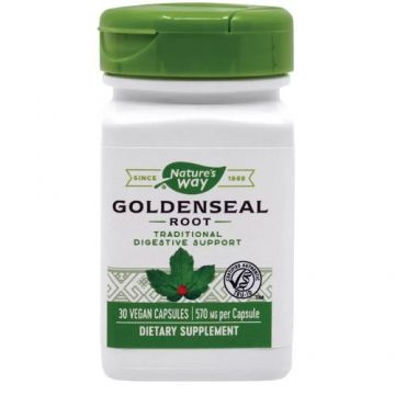 Goldenseal 570mg, 30cps, Natures Way