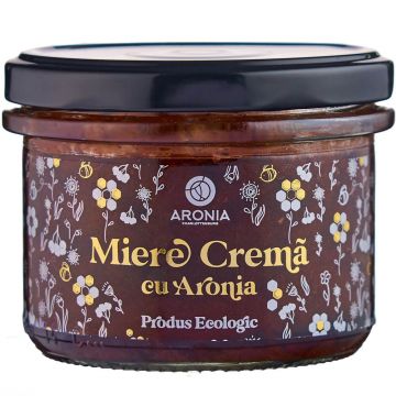 Miere Cremă cu Aronia 220G ECO (RO-ECO-029)