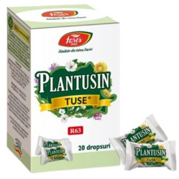 Plantusin Tuse, 20 dropsuri, Fares