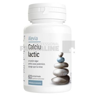 Alevia Calciu lactic 60 comprimate