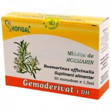 Gemoderivat 1 DH Mladite de rozmarin 30 monodoze