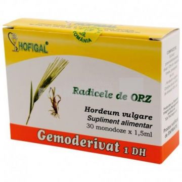 Gemoderivat 1 DH Radicele de orz 30 monodoze