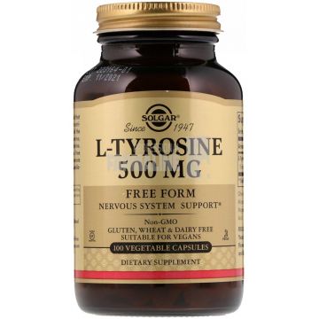 Solgar L-Tyrosine 500 mg 100 capsule