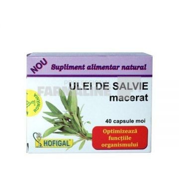 Ulei de salvie 40 capsule