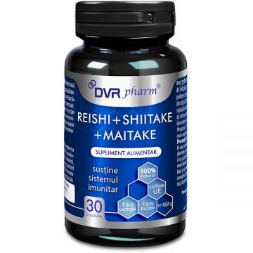 Reishi + Shiitake + Maitake – 30 de capsule