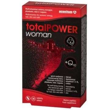 Total POWER woman, 30 tablete, Aconitum