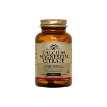 Calcium Magnesium Citrate 50cps Solgar