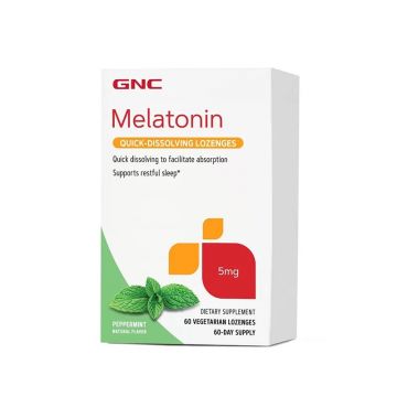 GNC Melatonina 5 mg Aroma de Menta 60 jeleuri