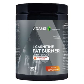 L-Carnitine Fat Burner (orange), 350g, Adams Supplements