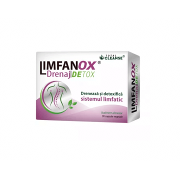 Limfanox Drenaj Detox Total Cleanse 30 capsule