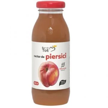 Nectar de Piersici, fara zahar, SGR, 300 ml, Bun de Tot