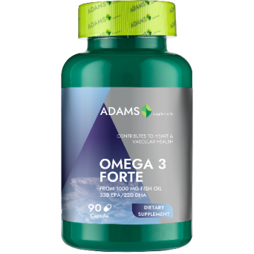 Omega 3 Forte (33%EPA/22%DHA) 30cps ADAMS VISION