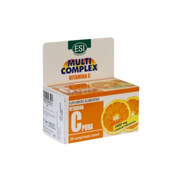 Vitamina C 1000 mg cu eliberare prelungită, 30 cps