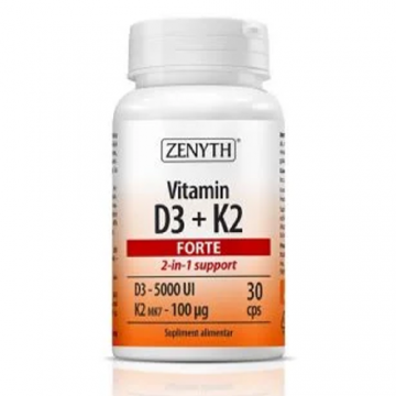 Vitamina D3+K2 Forte 30cps Zenyth