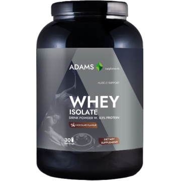Whey Isolate Protein (ciocolata) 908gr, Adams